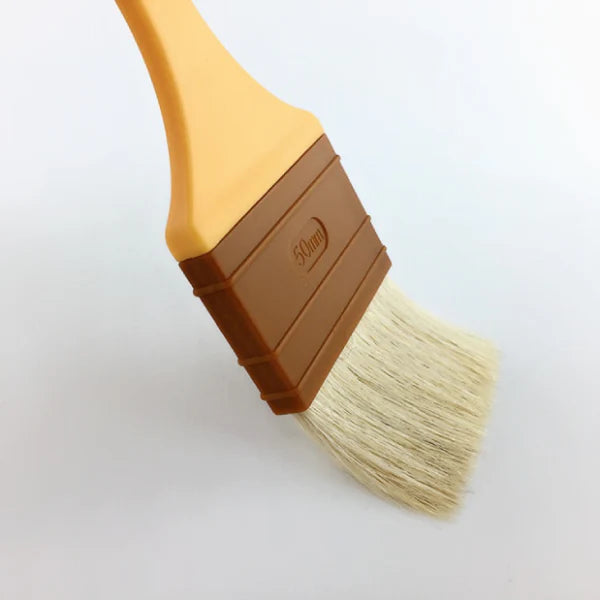 Professional Wool Pastry Brush (Plastic Handle) 50mm 75mm 100mm