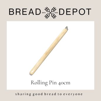 Wooden Rolling Pin 40 cm