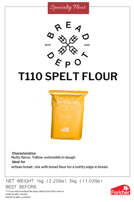 T110 FORICHER SPELT FLOUR SACK