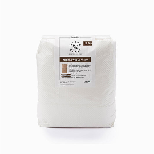 Unbleached Liberty Medium Coarse Whole Wheat 25 kg Sack