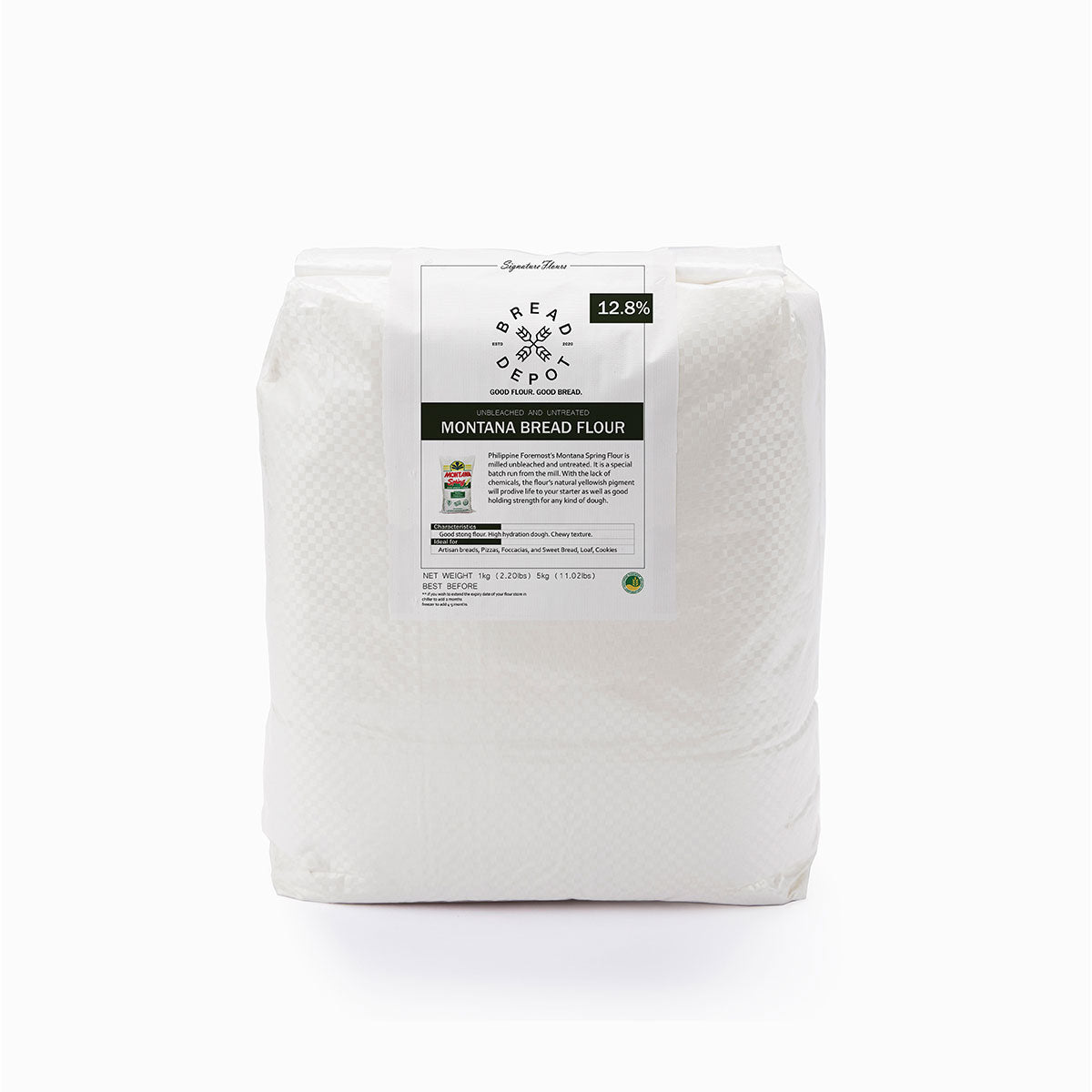 Unbleached Montana Spring Bread Flour Kilo