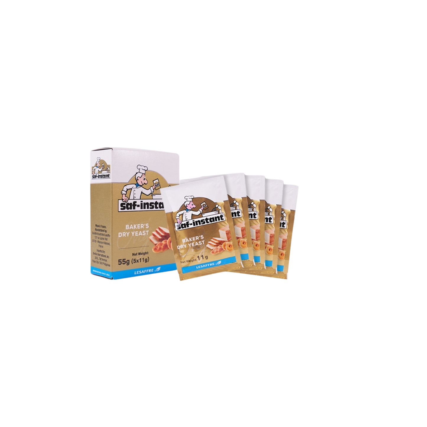 Saf Instant Gold 5x11g Pack