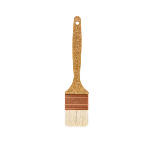 Wool Pastry Brush Plant Fiber Handle (Medium)