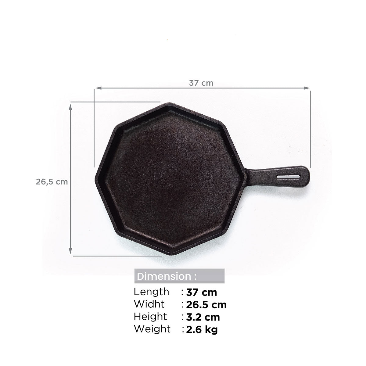 Helsinki Hexagon Skillet